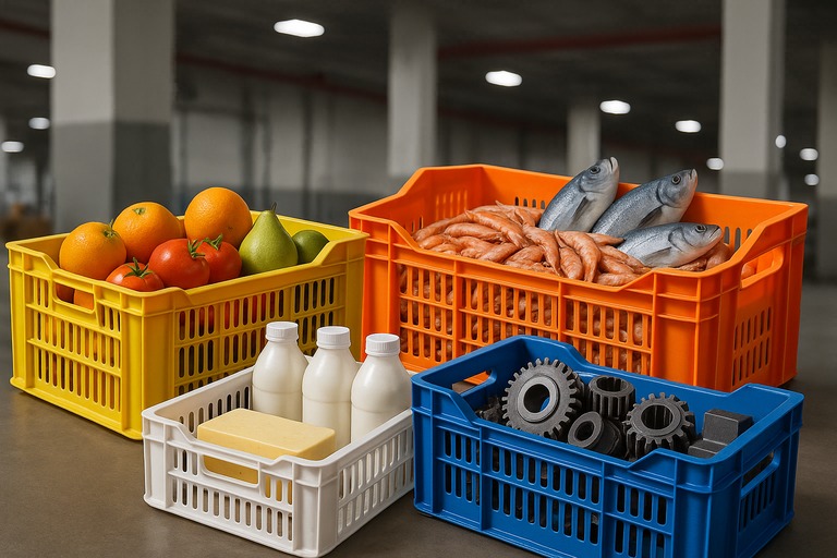 سبد پلاستیکی صادراتی فکت پلاست