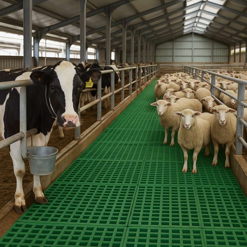 پالت کف دامداری: راهکاری هوشمندانه برای سلامت و بهداشت دام